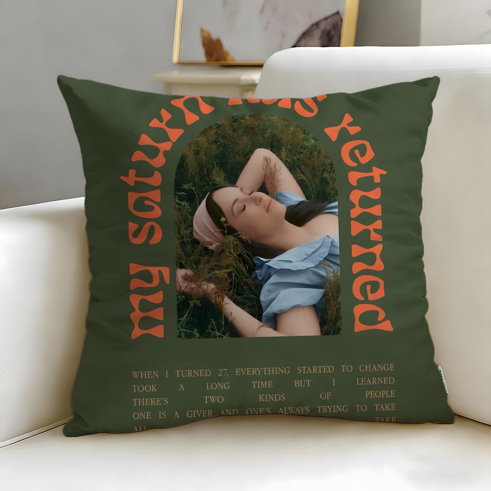 popular singer Kacey Musgraves Cushion Cover Soft EasyWash Pillow Case Versatile for Couch Bed Travel and Office