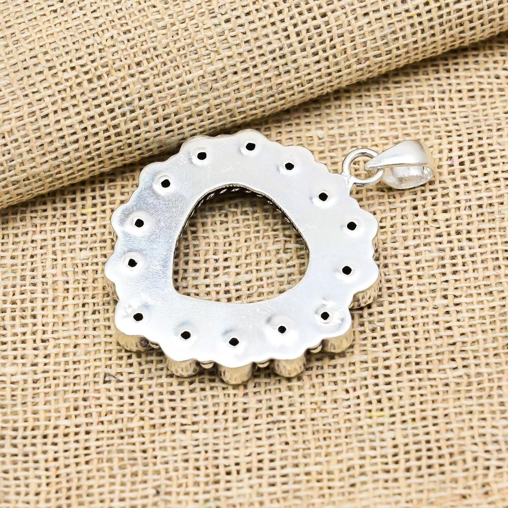 Awesome Smoky Topaz Gemstone Handmade 925 Sterling Silver Jewelry AAA+ Pendant For Gift