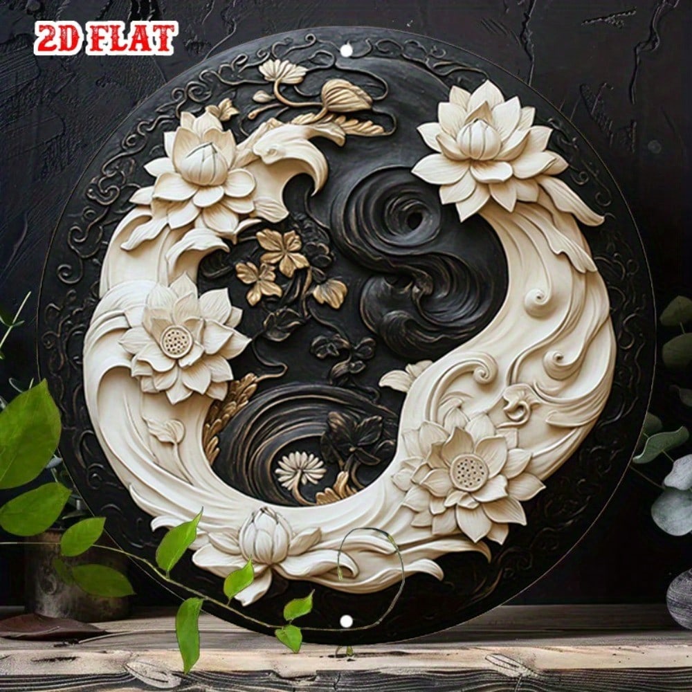 Vintage Metal Tin Sign, Home Wall Art Decor