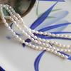Natural Freshwater Pearl Seed Beads Strand: 3.5-3.8mm for Bracelets, Necklaces, Hairpins, Headdresses, and DIY Accessories.