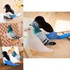Realistic Plush Pigeon Toy With Soft Pp Cotton Filling, Perfect For Decor And Gifts, Available In White And Green