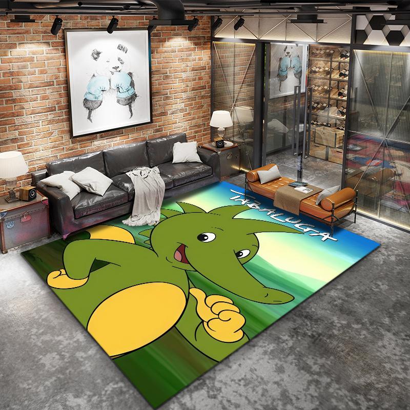 Tabaluga Carpet Rug for Living Room Bedroom Home Sofa Decoration,Kids play Nonslip Floor Mat