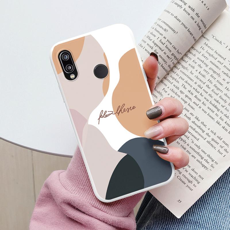Für Huawei P20 2018 P20 Lite P 20 Pro Hülle Niedliche Cartoons Herz Katze Weiches Silikon Stoßfeste Handyhülle Für Huawei P20 Fundas
