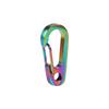 Titanium Alloy Key Ring Fast Hooks Quick Draw Carabiner Keychain Hook Tool For Hiking(colorful)
