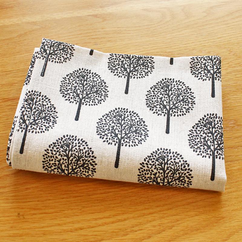 

Japanese Sea Wave Print Cotton-Linen Placemat & Napkin Set 40*60cm Single Layer