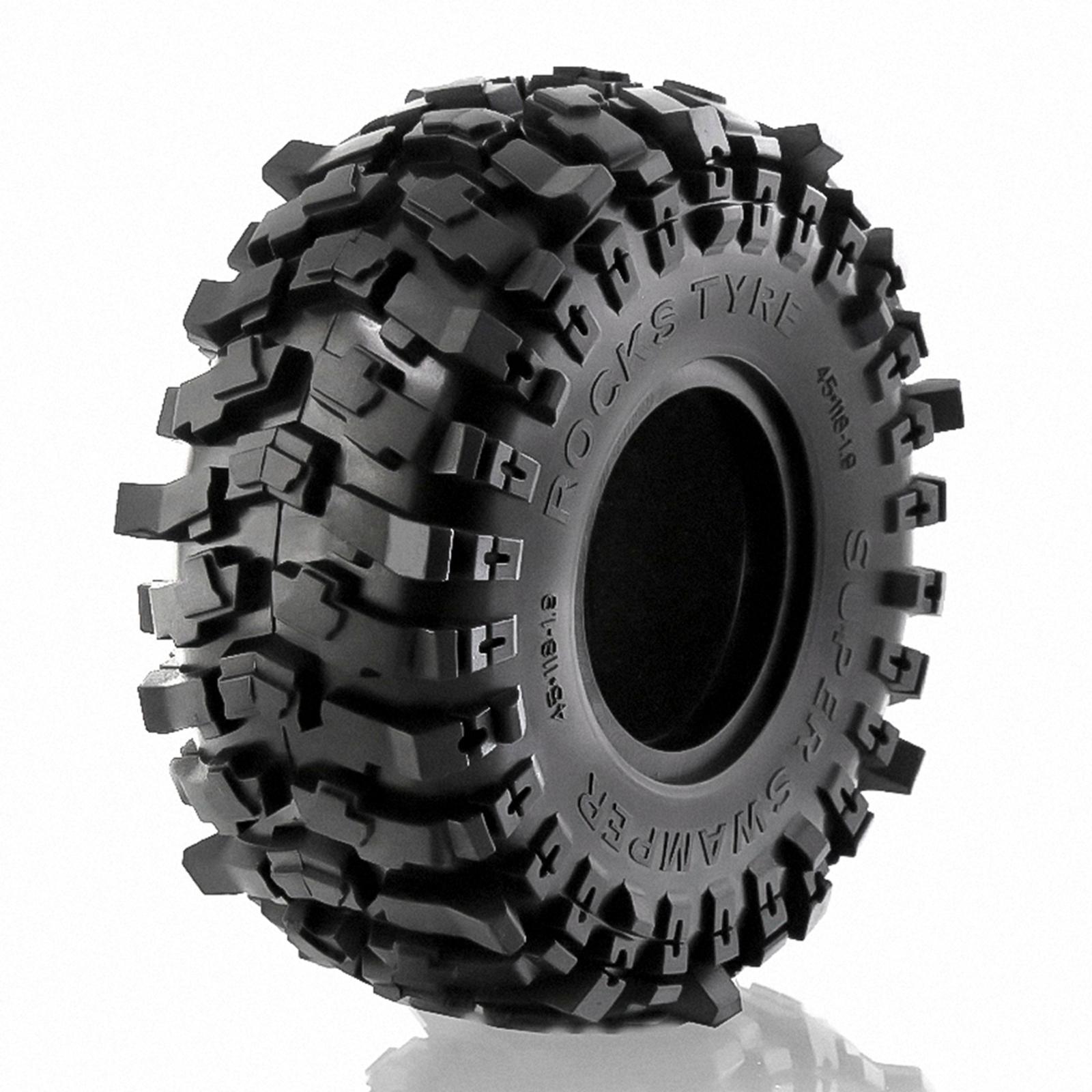 

Remote Control Crawler Tires, Rubber Material, Exceptional Grip for Vehicles 1Celsius10 4 Scx10 Wraith Scx10, 1.9 Inch Celsius 118m