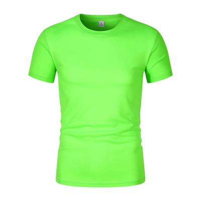 Summer Mens T Shirt Beach Solid Color Short Sleeve O Neck Casual Breathable Tops