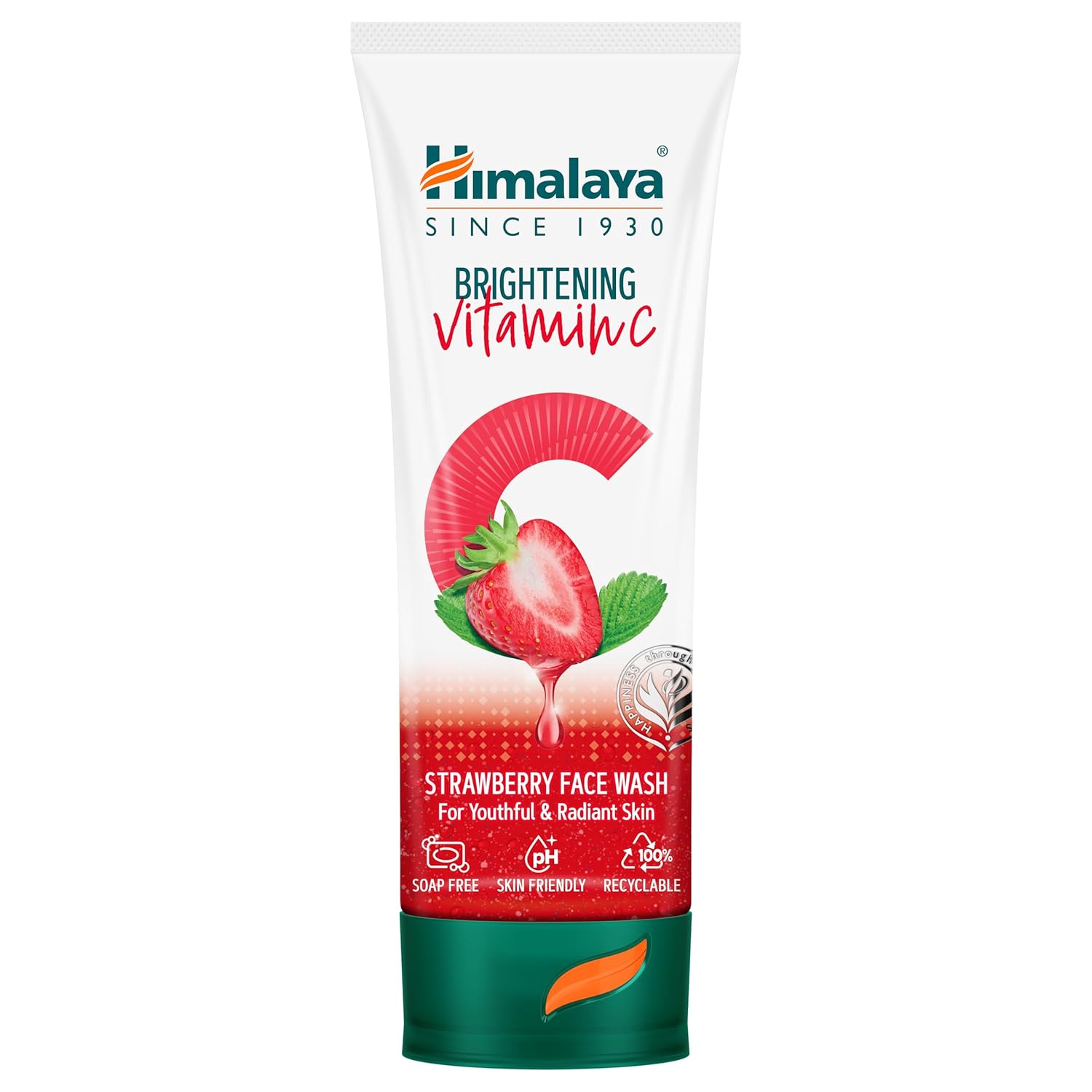 

Himalaya Brightening Vitamin C Strawberry Face Wash Remove Dull Skin - 100ml 100 ml