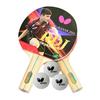 Butterfly Table Tennis Racket 2-Player Set - Includes Balls