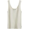 Calvin Klein Casual Textured Ribbed Fitted Sleeveless T-Shirt Women Tops 47A300G