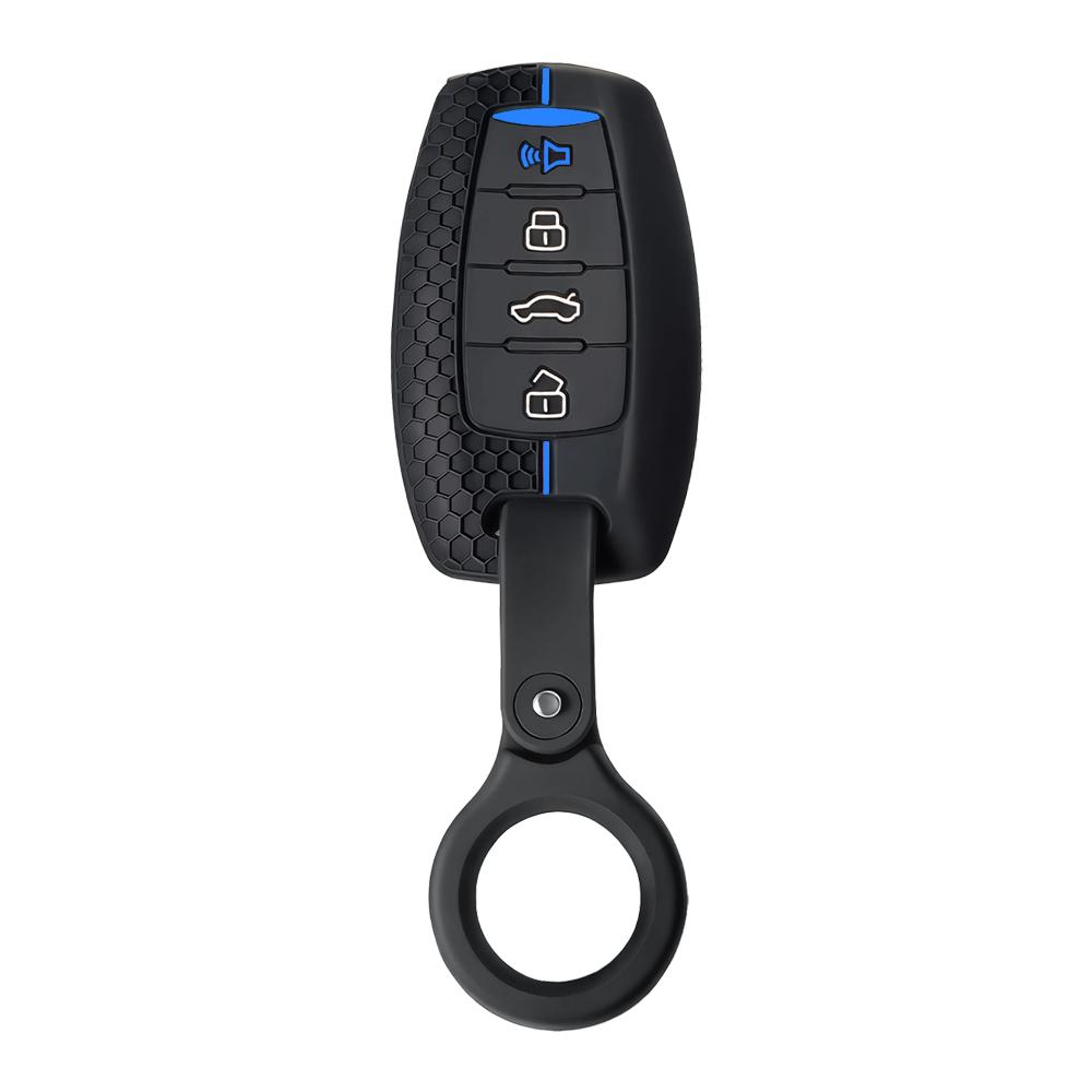 

Silicone Car Remote Key Case Cover Fob For Great Wall Haval Jolion 2025 H6 H7 H4 H9 F5 F7 F7X F7H H2S GMW Dargo Protect Shell синий