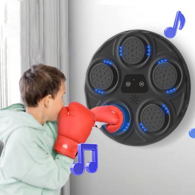 Music Boxer Box Trénink Boxovací zařízení se světly Inteligentní boxovací terč pro děti Dospělí Domácí cvičení