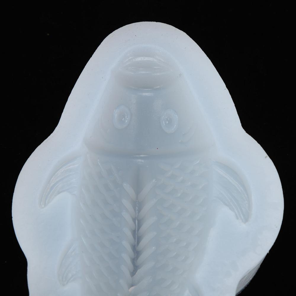 Waffle Mold Silicone Fish Silicone Mold Fish Reusable Chocolate Mould White 3.7 x 16cm Silicone Koi Fish Mold Cake Decorating