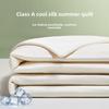 Cooling Silk Summer Blanket: Lightweight, Washable, and Perfect for Air Conditioning