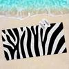 Black White Color Print Zebra Beach Towel Colorful Bath Towels for Girl Microfiber Quick Dry Sand Beach Yoga Spa Gym Pool