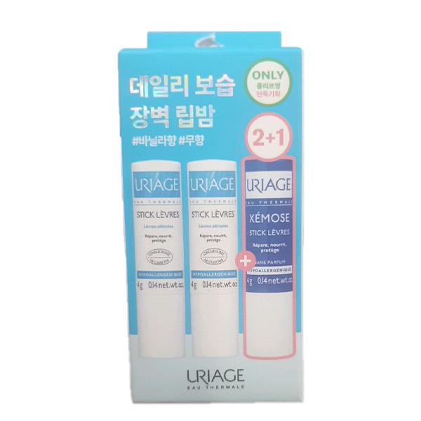 Uriage Stick Levres Original 4g 2+1 Set One thing