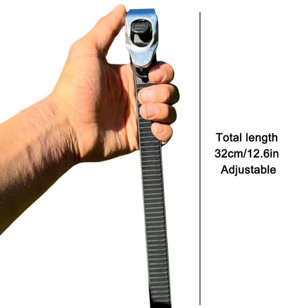 Adjustable Ultimate Grip Lock Strap Multipurpose Elastic Band Ratchet Buckle  For Secure Anything