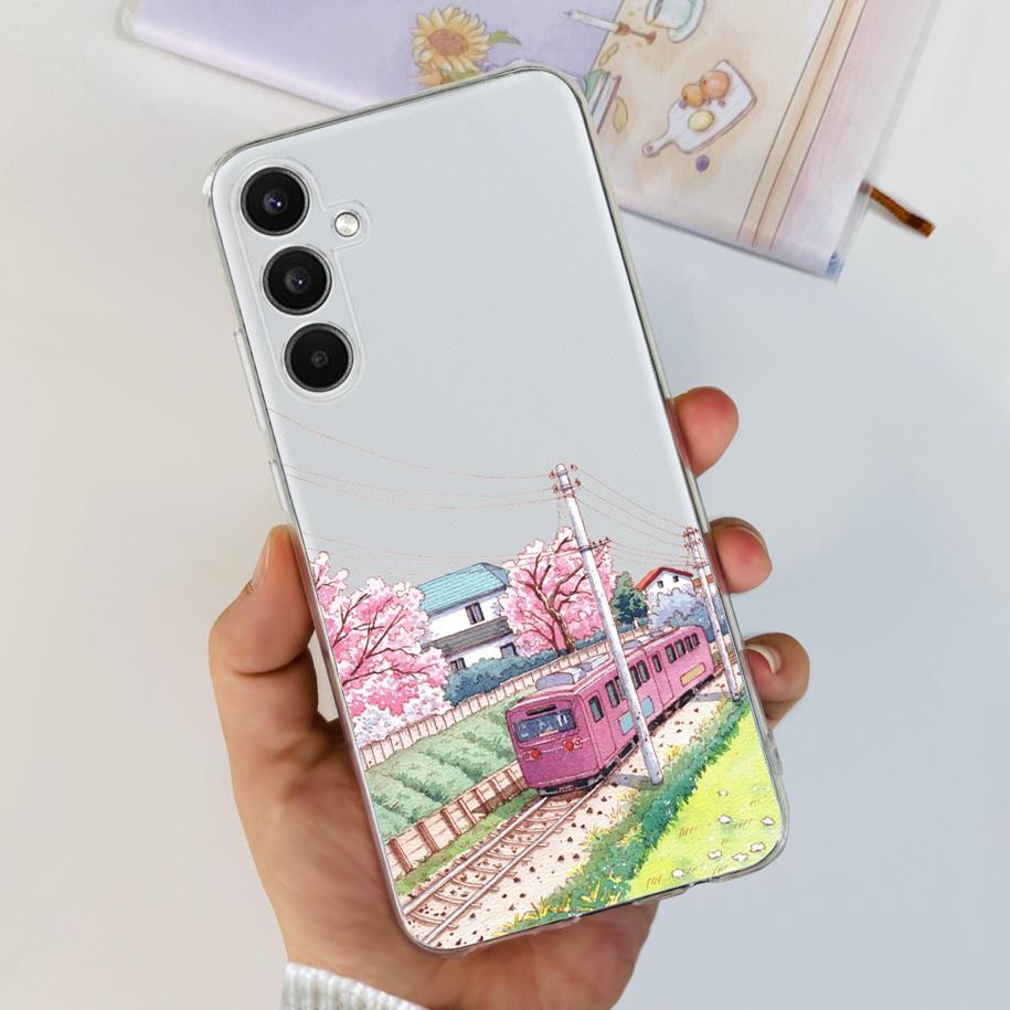 Silicone Case For Samsung Galaxy A14 A34 A54 5G Cover New Fashion Slim Soft Bumper For Samsung A34 5G SM-A346B A 34 Phone Fundas