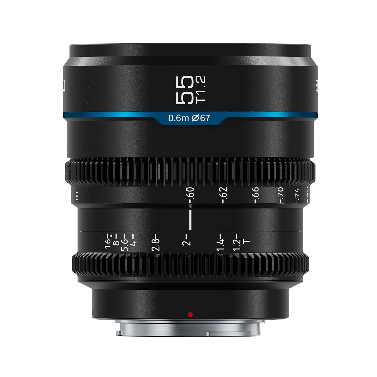 

SIRUI Night Walker 55mm Cine Large Aperture Manual Focus Lens T1.2 Lens, (MS55M-B, M4/3 Mount, Black) чорний