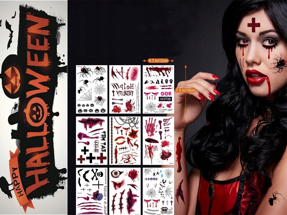 Halloween Tattoo 12X19 (5000)