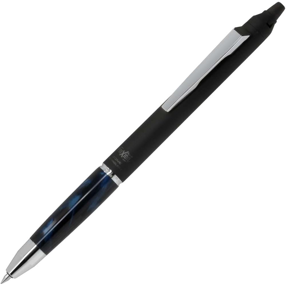 Pilot Friction Ball Knock Zone 0.5mm Blue Ink Ballpoint Pen Inspiration Blue