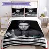Set Biancheria da Letto 3 Pezzi Olly Murs Copripiumino Chiusura Include 1 Copripiumino & 2 Federe, Morbido e Confortevole per Tutte le Stagioni.