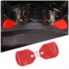 For Corvette C8  ABS Red Engine Bay Shock Protection Panel Cover Trim