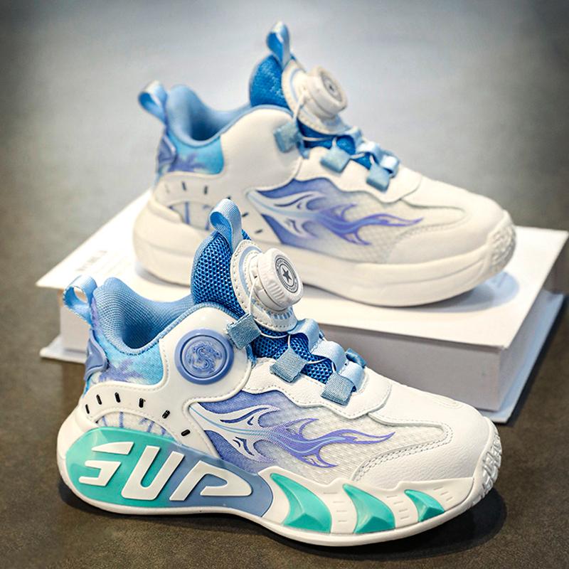 Classmates Children's Running Girls 2025 Spring and Autumn New Basketball Shoes Medium and Older Children's Mesh Breathable Sneakers Girls
