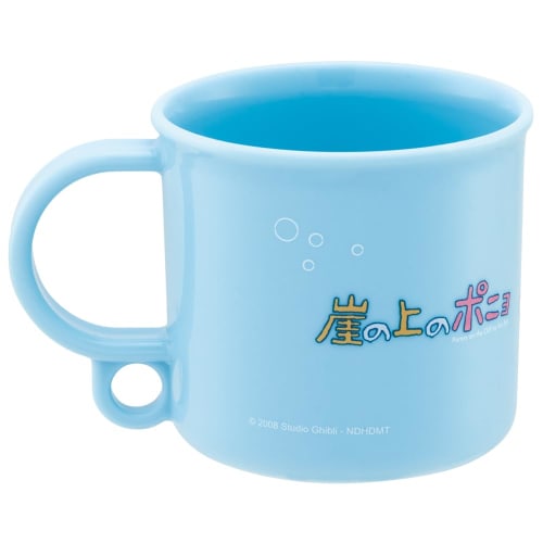 Skater Lunch Box Plastic Cup, 200ml, for Kids, Antibacterial, Dishwasher Safe, Made In Japan, Studio Ghibli, Ponyo On the Cliff, Sisters, Girl, KE5AAG