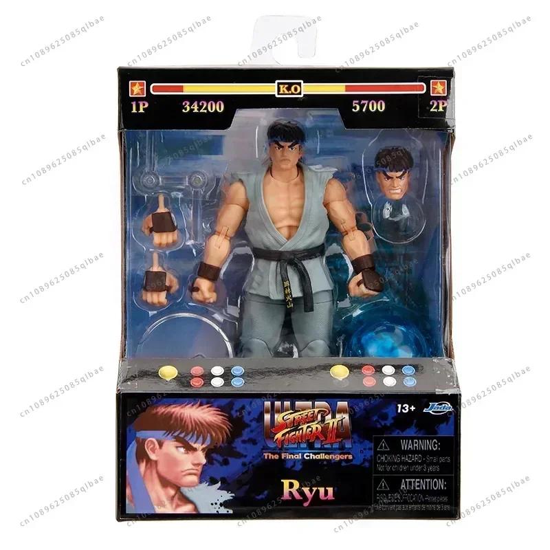 Toys Ryu Chunli Dhalsim Bison Ken Cammy Guile Dee Jay Blanka Sagat Vega Anime Action Figure Model Doll Toy Birthday Gifts