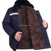 Unisex Winter Reflecterende Werkjas met Fluwelen Voering - Warm, Duurzaam, Vuilafstotend