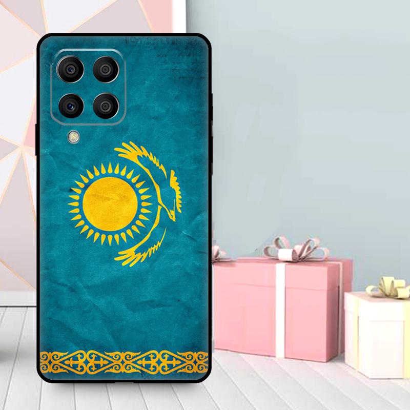 Kazakhstan Flag Case For Samsung Galaxy M06 M11 M31 M14 M34 M54 M12 M32 M52 M15 M13 M16 M36 M56 M53 M35 M55