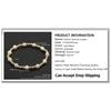 Meier Freshwater Pearl Gold-plated Copper Round Bead Bracelet - Luxury Fashion Stretch Layered Bracelet