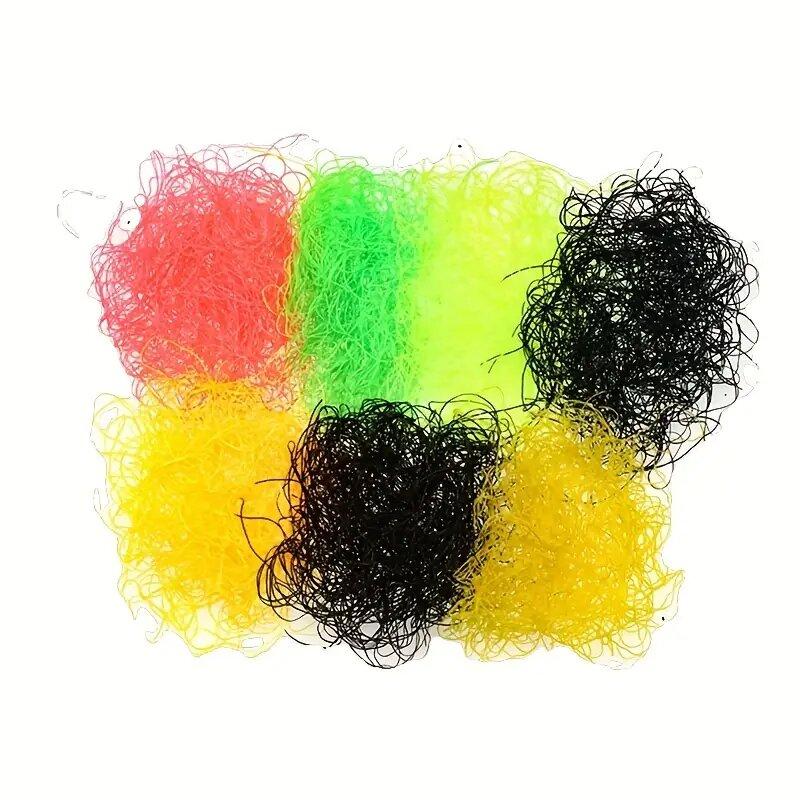 Bimoo 2g/pakk Ultra Fine Silikon Flutter Ben Dub Gummi Ben Stonefly Nymph Tørr Våtfluer Leg Kropp Flue Binding Materiale