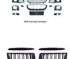 BMW 3 Series E90 2005-2012 MT Sport Front/Rear Bumpers, Grille, Side Skirts, Fog Lights