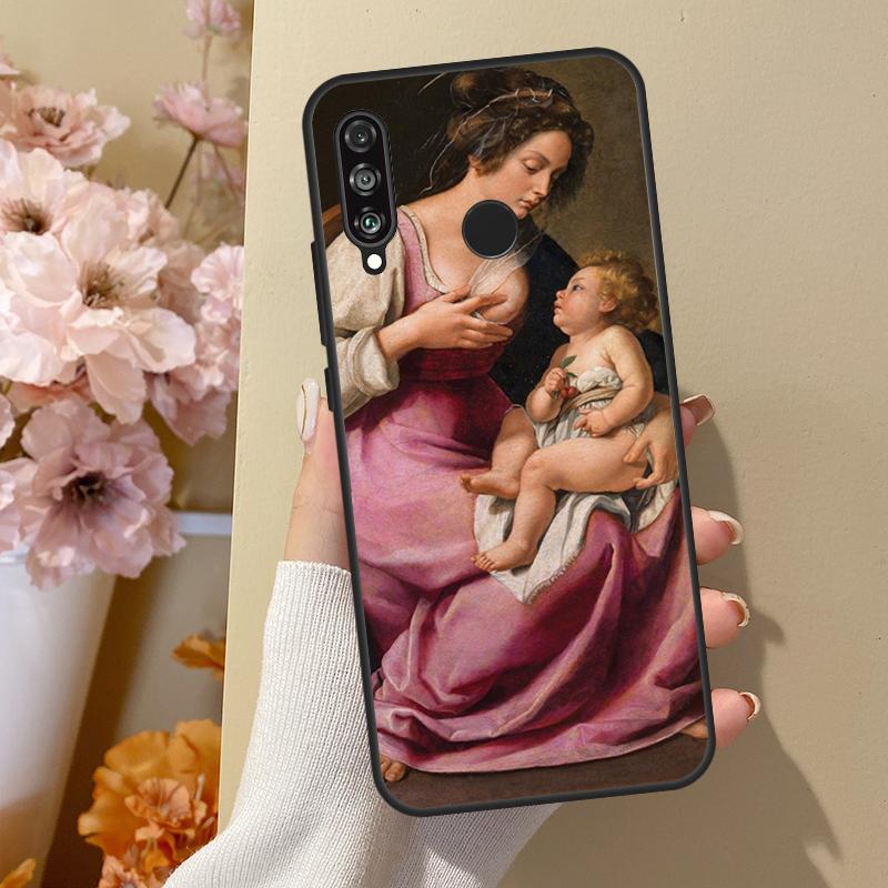 

Madonna di Loreto Caravaggio For Huawei Nova 12i 8i 11i 12s 9 10 SE Y60 Y70 Y90 Y72 Y73 Y61 Y91 P60 Pro P30 P40 Lite Case Huawei Nova Y60