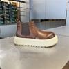 Herbst neue kurze Stiefel bequemer Schaft hässlich süß großer Kopf Persönlichkeit High-End xs