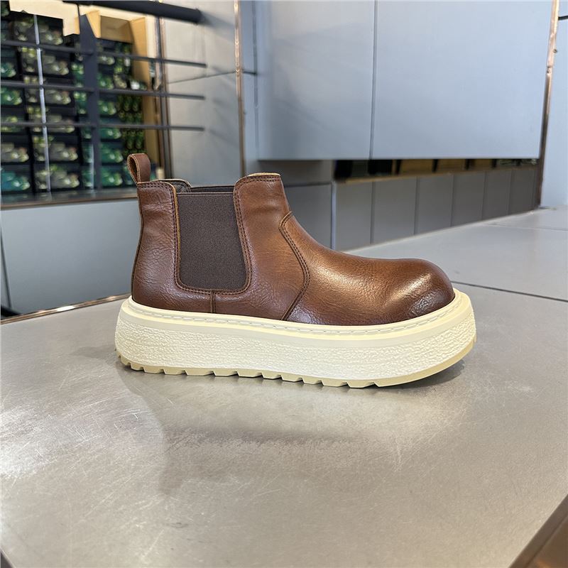 Herbst neue kurze Stiefel bequemer Schaft hässlich süß großer Kopf Persönlichkeit High-End xs