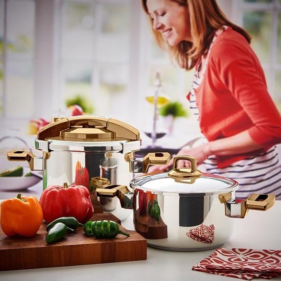 

Скороварка Hisar Neptune 4-7 л. золото