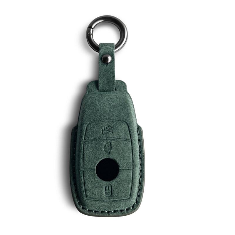 Mercedes Key Case: Compatible with 24 Models Including C260L, E300L, GLC, GLE, S-Class, GLA Car Key Shell Buckle