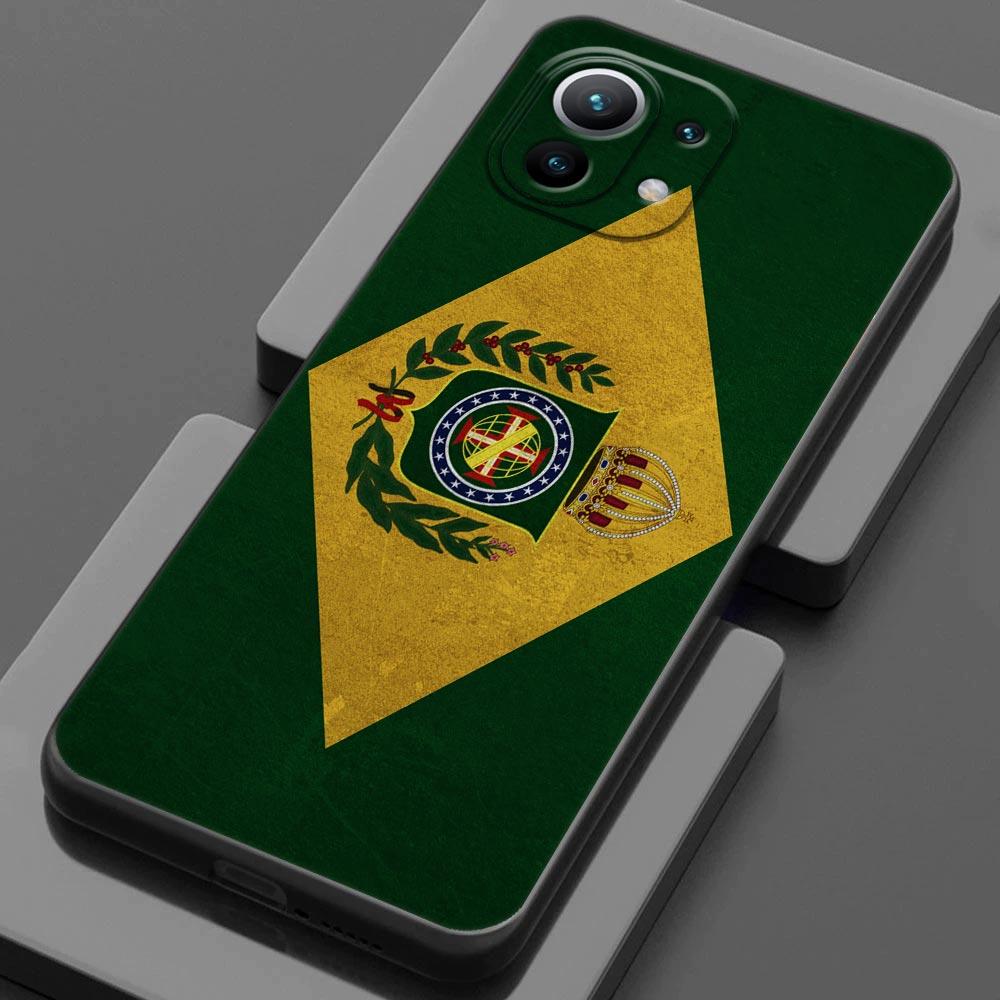 

Brazil Brazilian Flag For Xiaomi 15T 11T 12T 13T 14T Pro 15 Phone Case Mi POCO X7 X8 M7 F7 Pro F8 Ulra F5 F6 M6 X5 X6 Back Cover POCO M7 Pro 5G