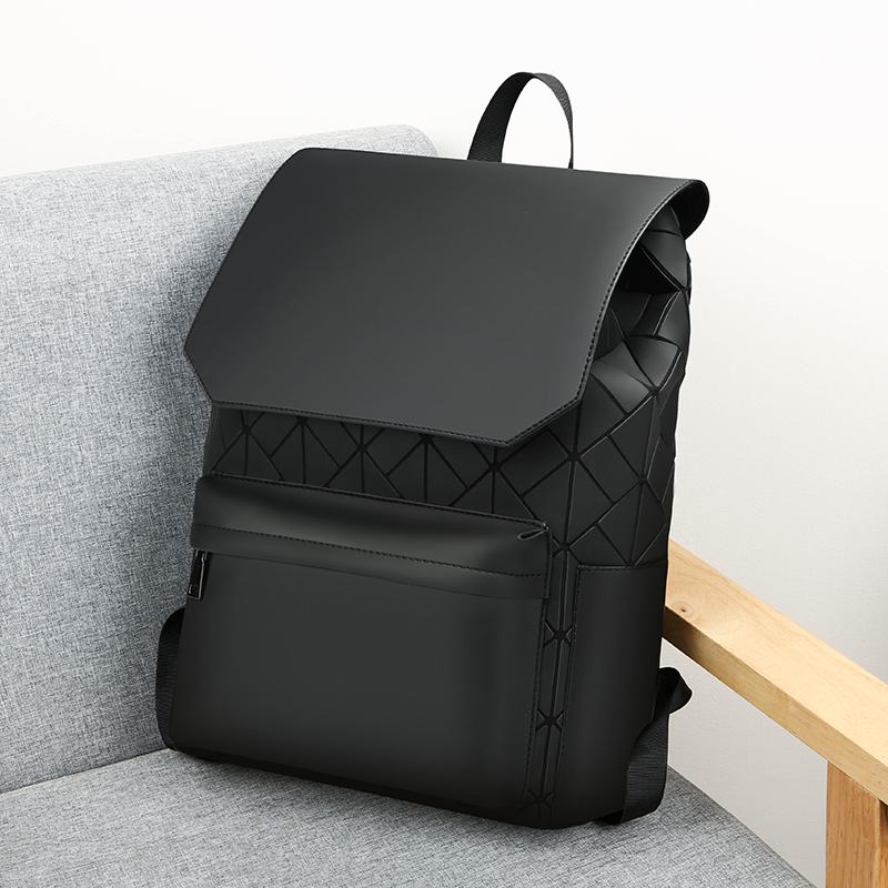 Trendy and Fashionable Backpack with Simple and Versatile Membrane, Waterproof and Casual Backpack for Men's Business Commuting Computer Bag