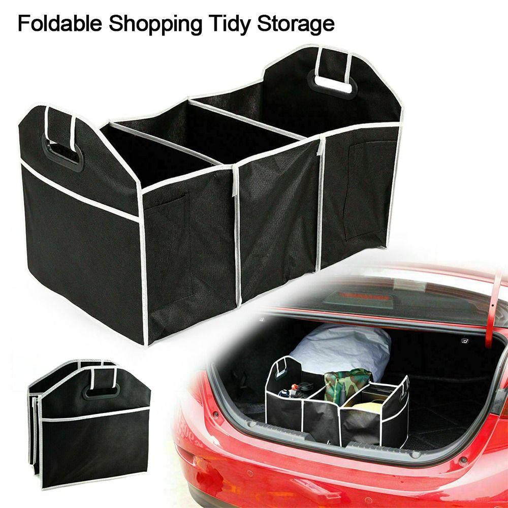Fabric Shopping Tidy Storage Bag Stowing and Tidying Bag Trunk Organizer Car Boot Organiser