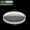 YOKIVE Set of Double Concave Clear Glass Optical Lenses Ideal for Telescope and Optical Instruments 150mm Focal 2-piece Lenses, Construction,