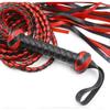 Soft Faux Leather Whip - Harness Handle Whip Teaching Training Tool Horse Riding