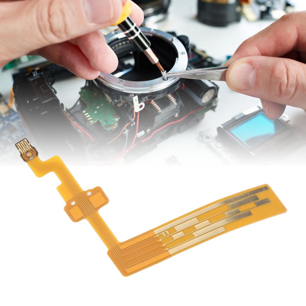 Camera Lens Focus Flex Cable Snug Fit Professional Lens Focus Electric Brush Flex Cable for 1855 Lens
