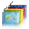 A4 Waterproof Oxford Cloth Document Bag with Zipper and Logo
