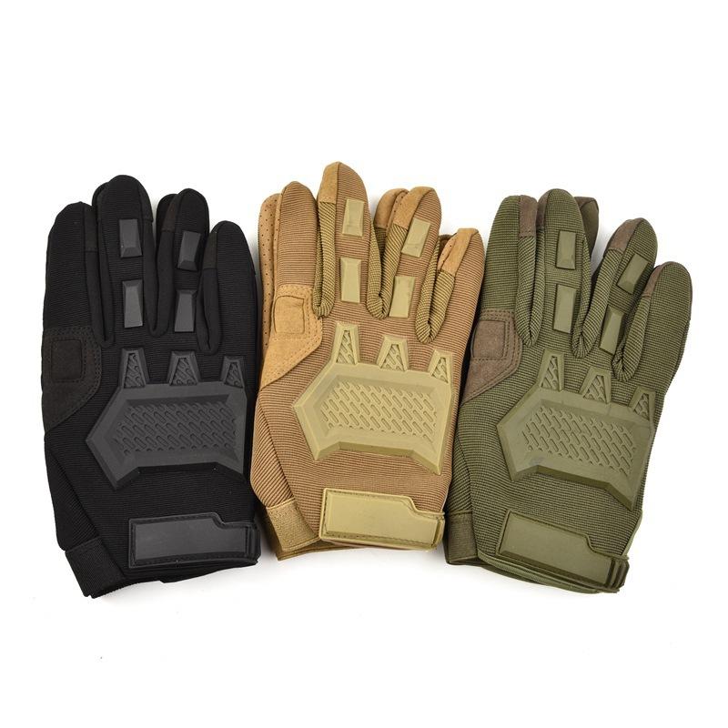 Men's and women's sports riding gloves outdoor mountaineering non-slip motorcycle full finger protection wear-resistant touch screen tactical gloves
