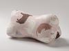IKEHIKO Bedding Pillow Cushion Bone Pillow, Approx. 32 X 15cm, Cat Print, Pink, Made In Japan, Memory Foam Tip, Foot Pillow, Lumbar Support, Soft and