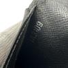 LOUIS VUITTON M61697 Monogram Eclipse leather Brazza Portefeuille Purse black leather mens Used